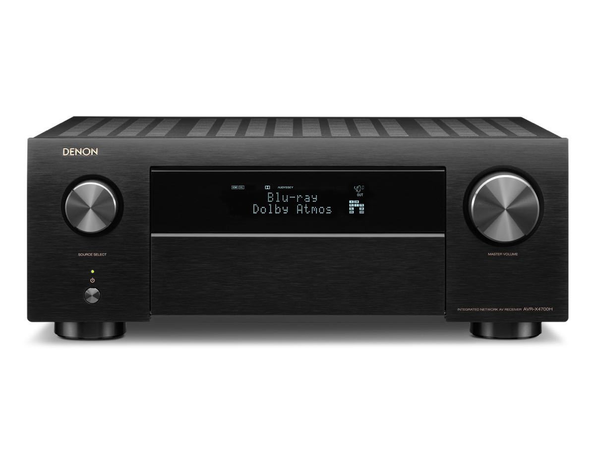 激安 デノン Denon AVR-X4700H 8K Ultra HDI MAX Enhanced Auro 3D