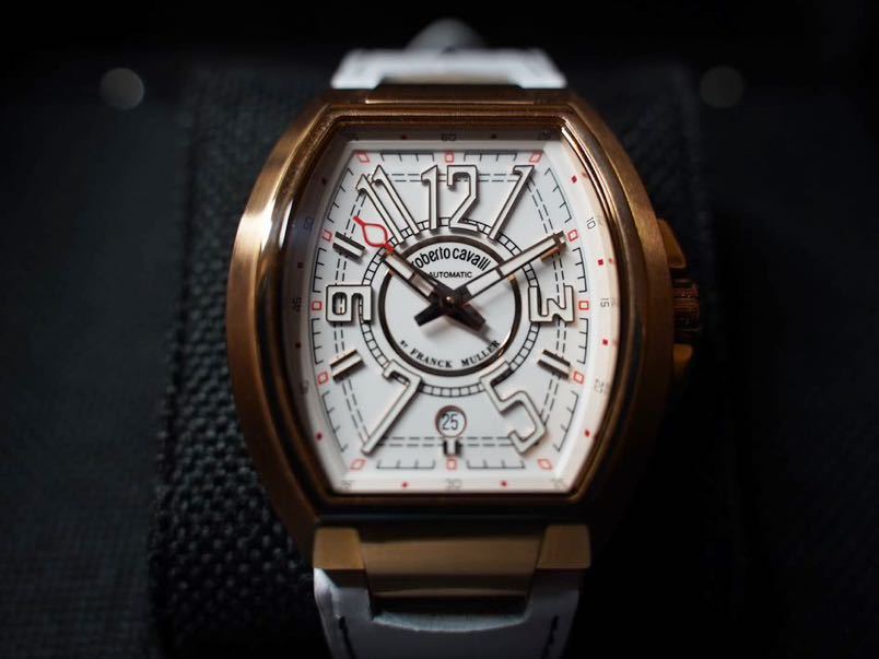 新品】roberto cavalli BY FRANCK MULLERロベルトカヴァリ バイ