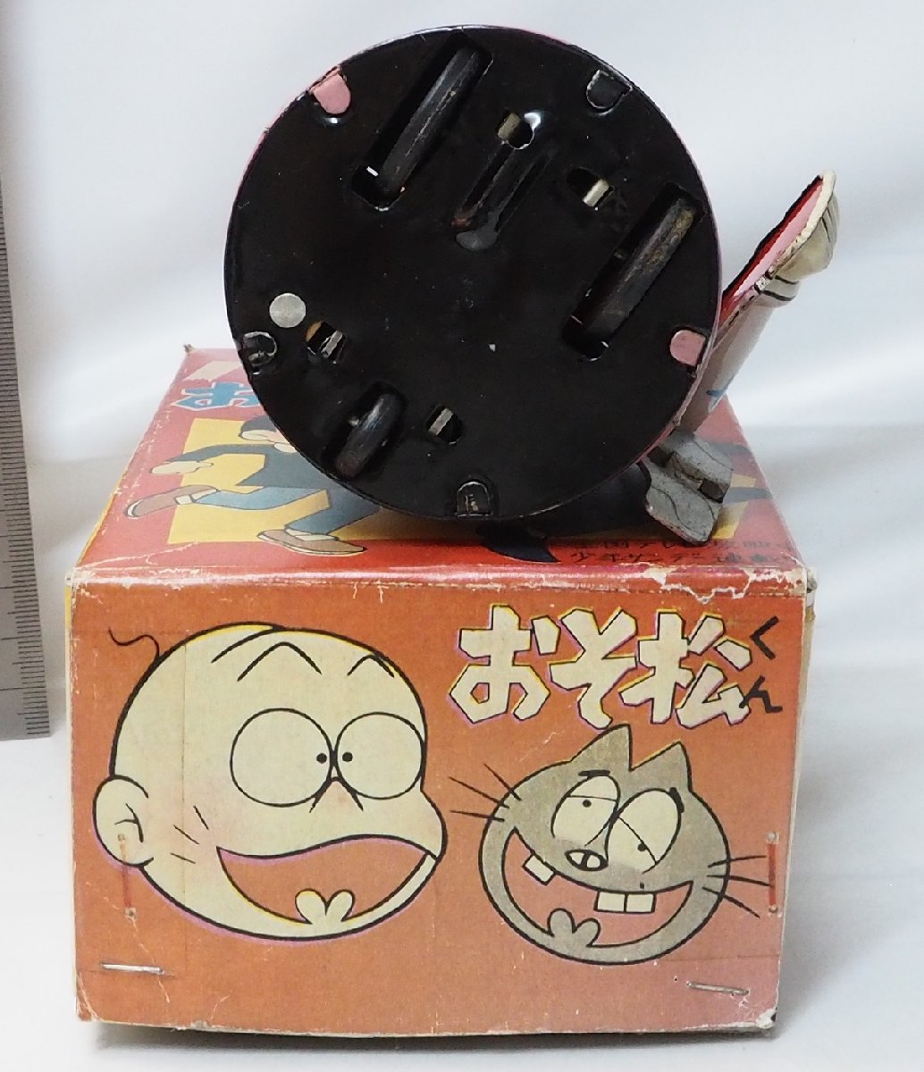 KA[ hustle?? .. сосна kun iyami] подлинная вещь zen мой пробег жестяная пластина игрушка TIN TOY Showa Retro манга аниме красный . не 2 Хара Shonen Sunday [ коробка. копирование ]0501