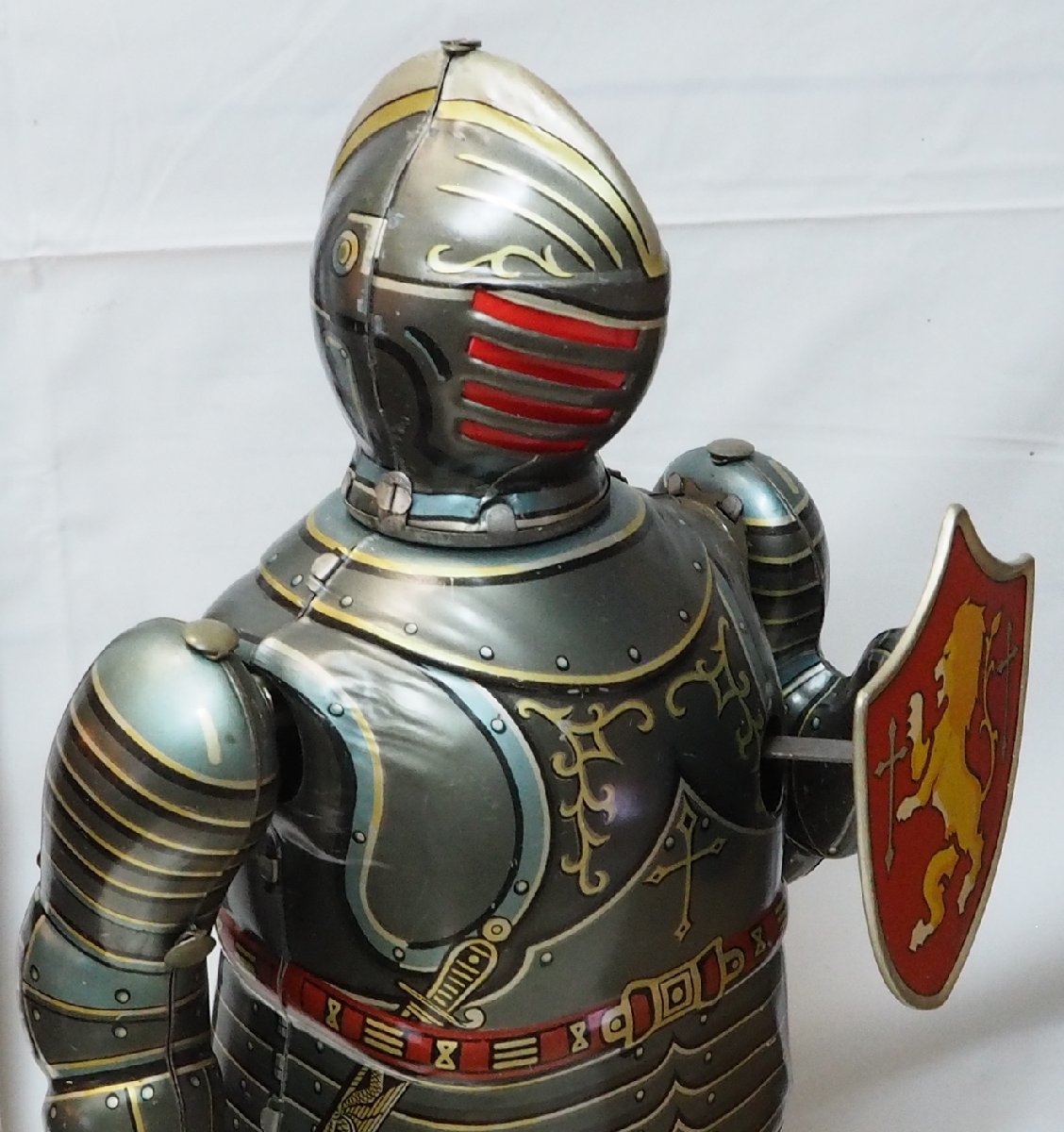 増田屋【Knight in Armour TARGET GAME ナイト イン アーマー ターゲット ゲーム】当時物ブリキTIN TOYマスダヤMODERN TOYS【箱付】0505の画像6