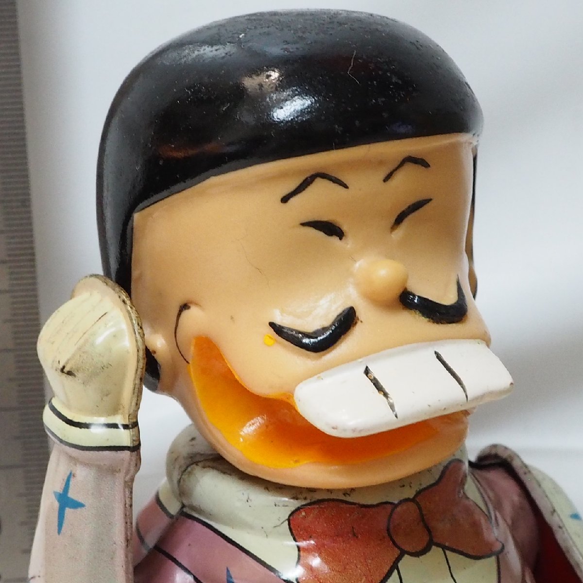 KA[ hustle?? .. сосна kun iyami] подлинная вещь zen мой пробег жестяная пластина игрушка TIN TOY Showa Retro манга аниме красный . не 2 Хара Shonen Sunday [ коробка. копирование ]0501