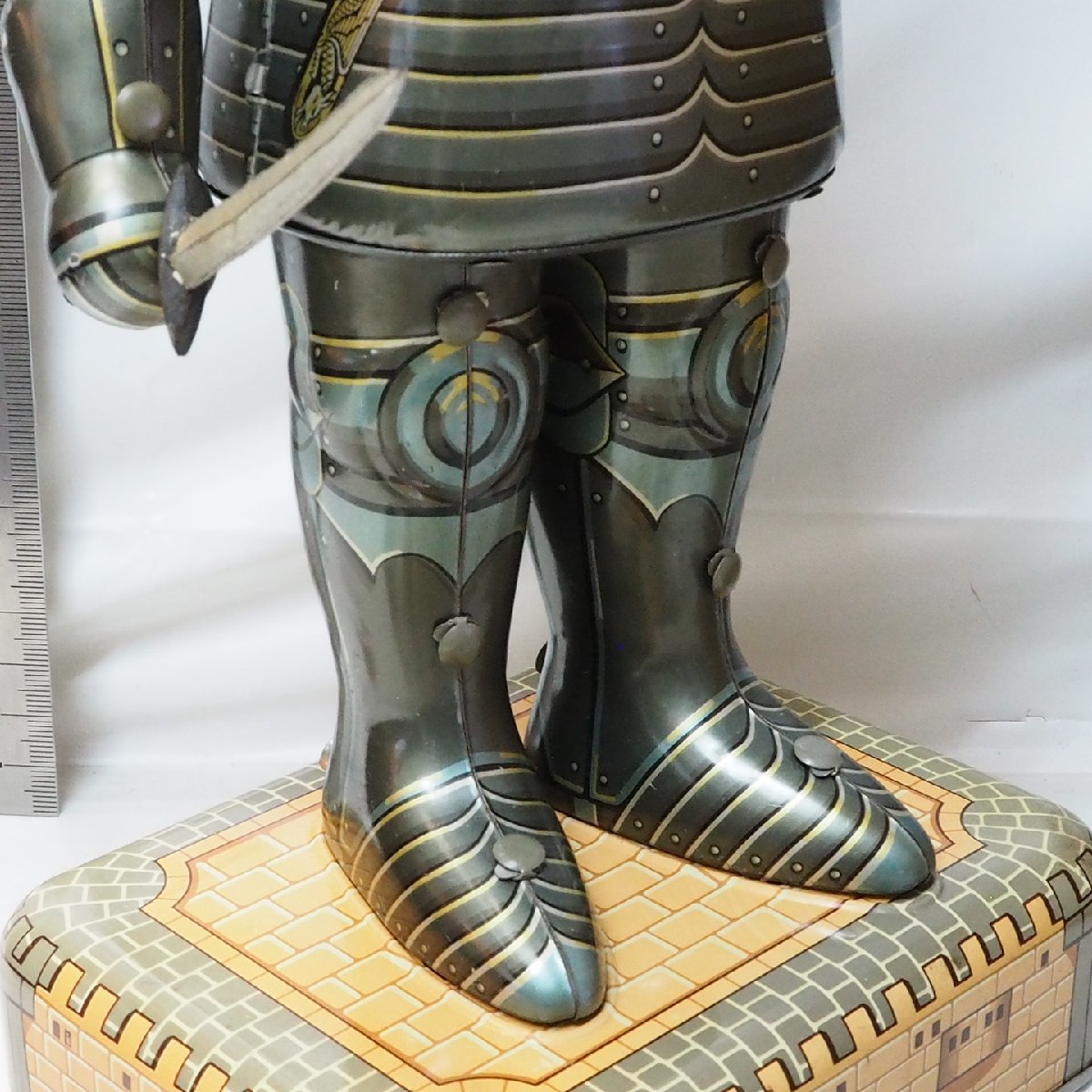 増田屋【Knight in Armour TARGET GAME ナイト イン アーマー ターゲット ゲーム】当時物ブリキTIN TOYマスダヤMODERN TOYS【箱付】0505の画像7