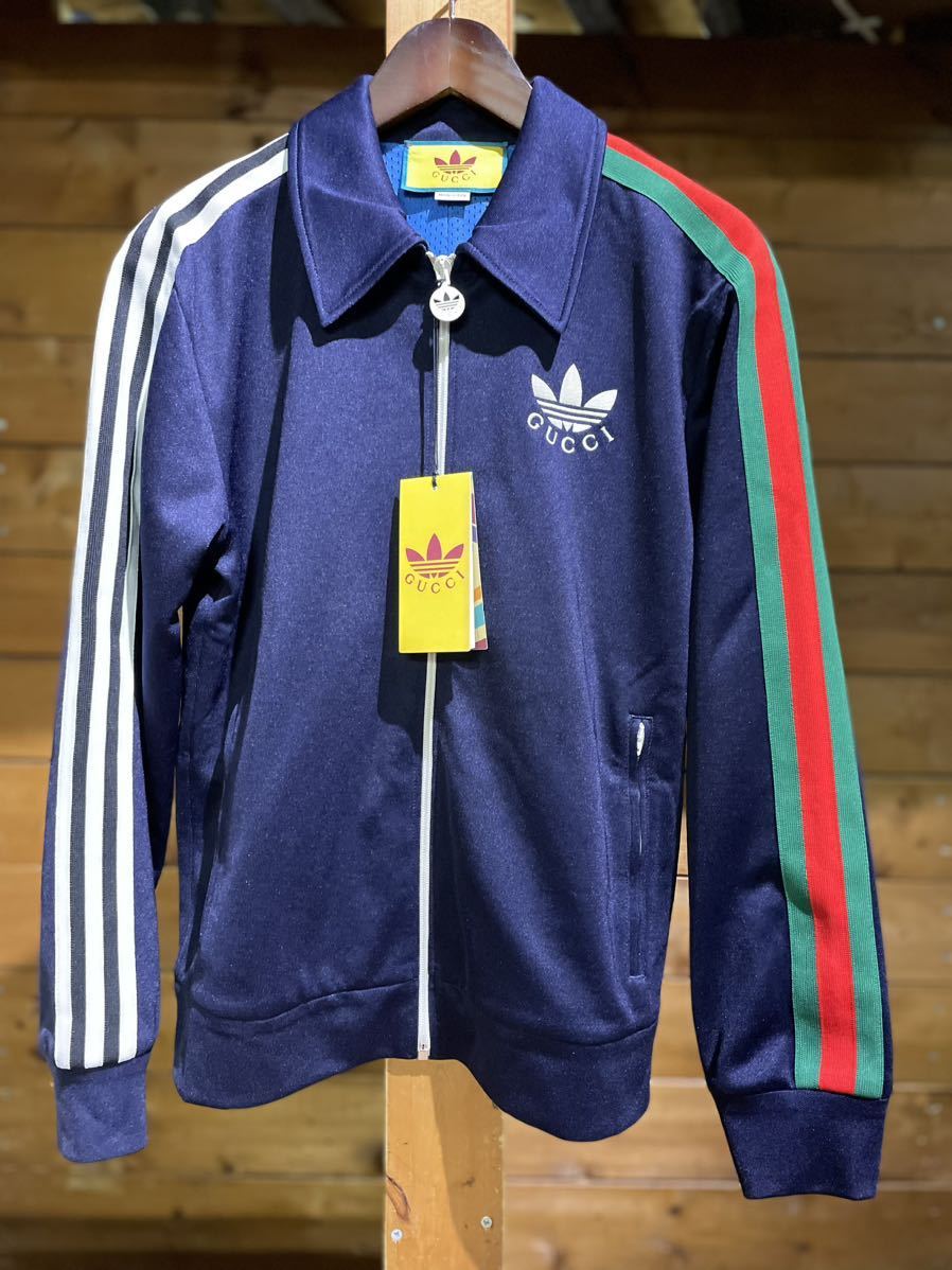 57 グッチ GUCCI adidas アディダス ジャージ トップス トラックジャケット コラボ 20230327 