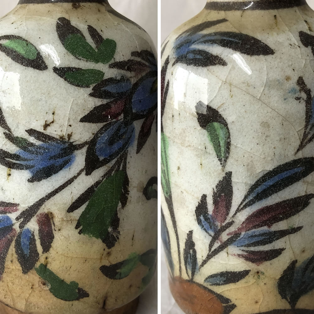 ○e2332 マジョリカ陶器 徳利 木箱入り マジョリカ古窯 小壷 | charcas