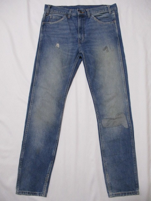 LEVIS LVC リーバイス 606 リペア加工 スリム デニムパンツ W32