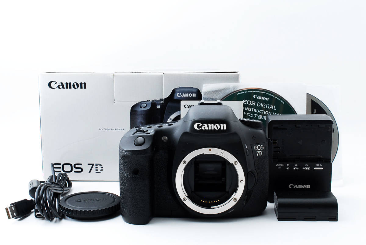 ヤフオク! - □美品□ キヤノン CANON EOS 7D ボディ 約1...