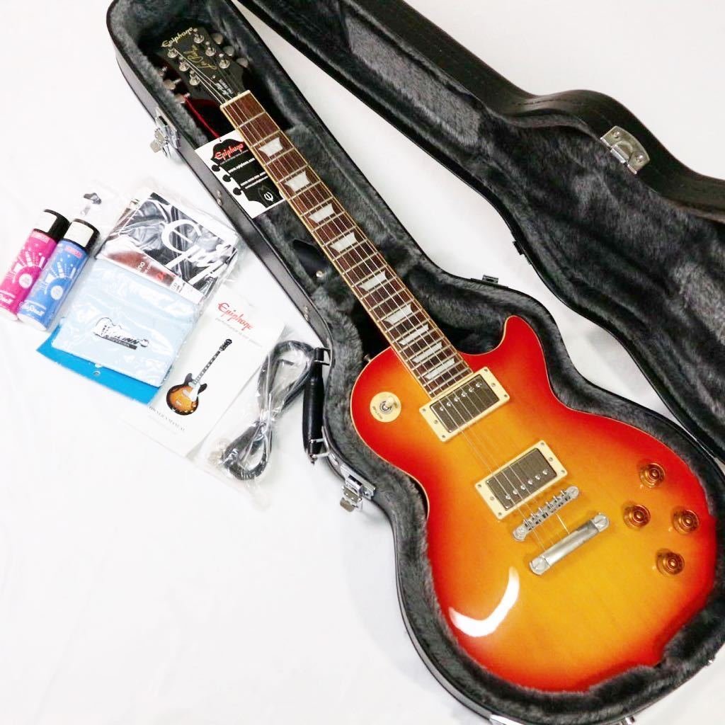 ☆希少☆定価10万円以上☆】Epiphone LesPaul TRIBUTE 1960's Gibson 59classic エピフォン エレキギター  レスポール ハードケース