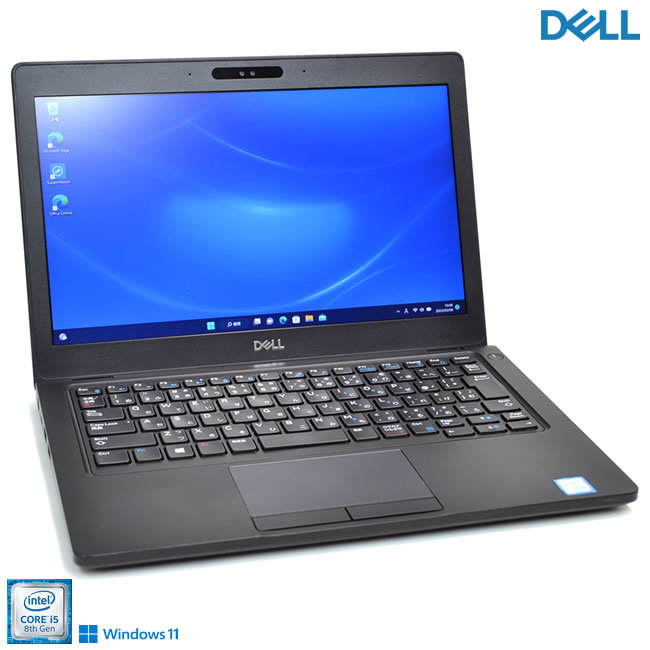 Windows11 12.5型 DELL Latitude 5290 第8世代 Core i5 8250U 顔認証 Webカメラ M.2SSD256G メモリ8G Wi-Fi USBType-C_画像1