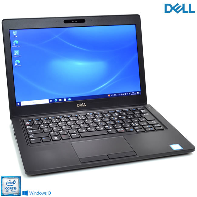 12.5型 モバイル DELL Latitude 5290 第8世代 4コア8スレッド Core i5 8250U メモリ8G M.2SSD256G Wi-Fi 顔認証 Webカメラ USBType-C