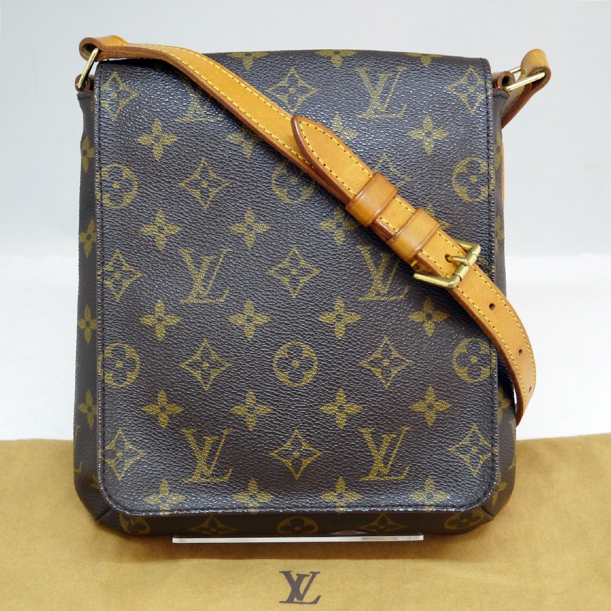 USED品・保管品 Louis Vuitton ルイヴイトン M51258 ミュゼットサルサ ショルダーバッグ モノグラム AS0010 保存袋付き