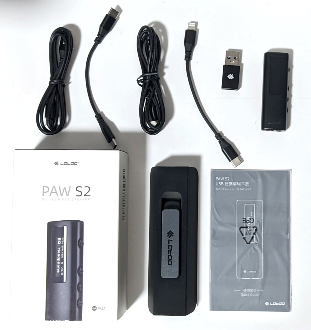 Lotoo PAW S2 USB-C Lightning ケーブル4本セット municajay.gob.pe