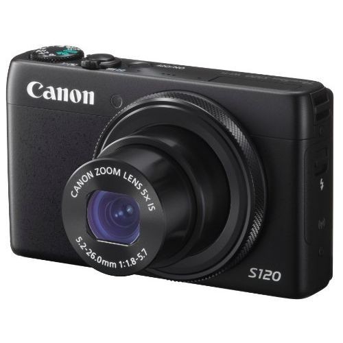中古 １年保証 美品 Canon PowerShot S120 ブラック