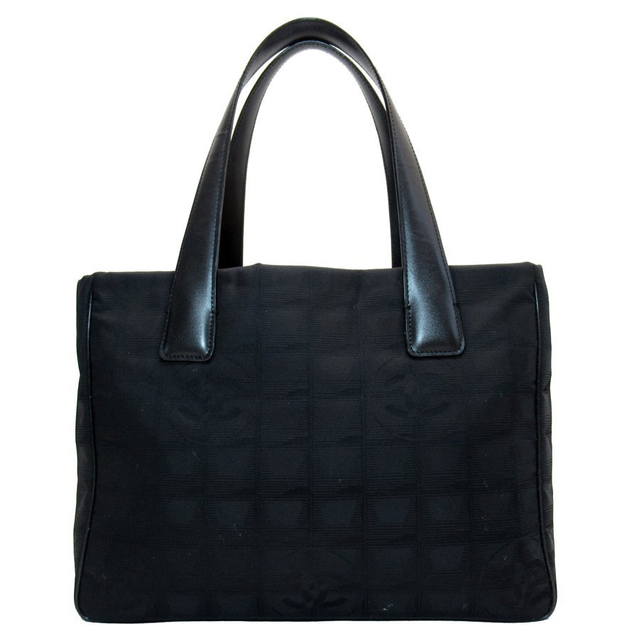 シャネル CHANEL ショルダーバッグ ナイロン/レザー ブラック 54879a