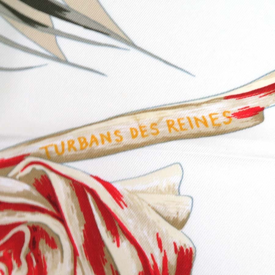 エルメス HERMES スカーフ カレ90 TURBANS DES REINES 王妃のターバン