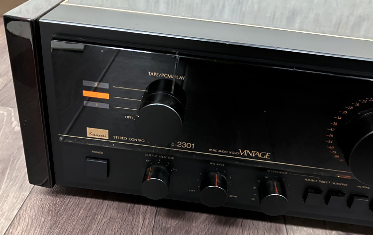□Sansui C-2301 VINTAGE コントロールアンププリアンプ山水 □Sansui C-2301 VINTAGE コントロールアンププリアンプ山水