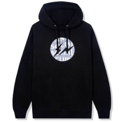 FRAGMENT X ANTI SOCIAL SOCIAL CLUB Hoodie フラグメントX アンチソーシャルソーシャルクラブ フーディー 黒 M 新品 未使用 正規品 送料込