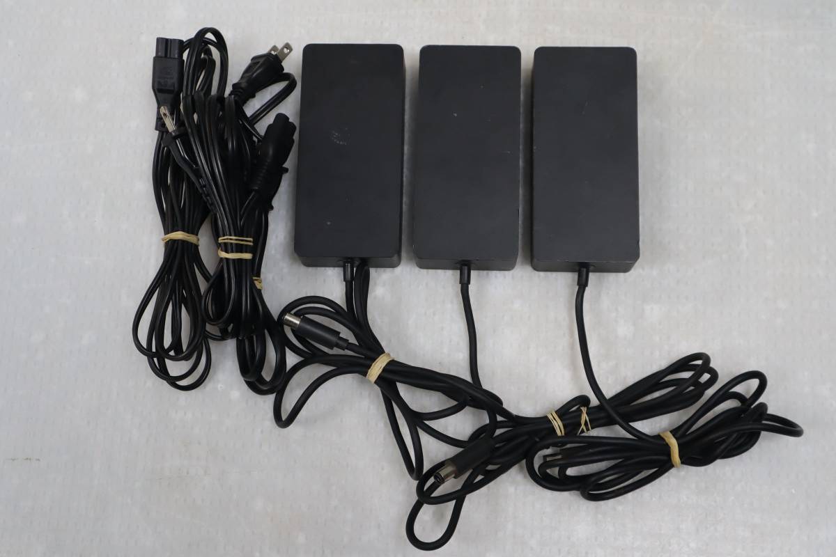 E0923 & L Microsoft ACアダプタ Model 1749 3個セット