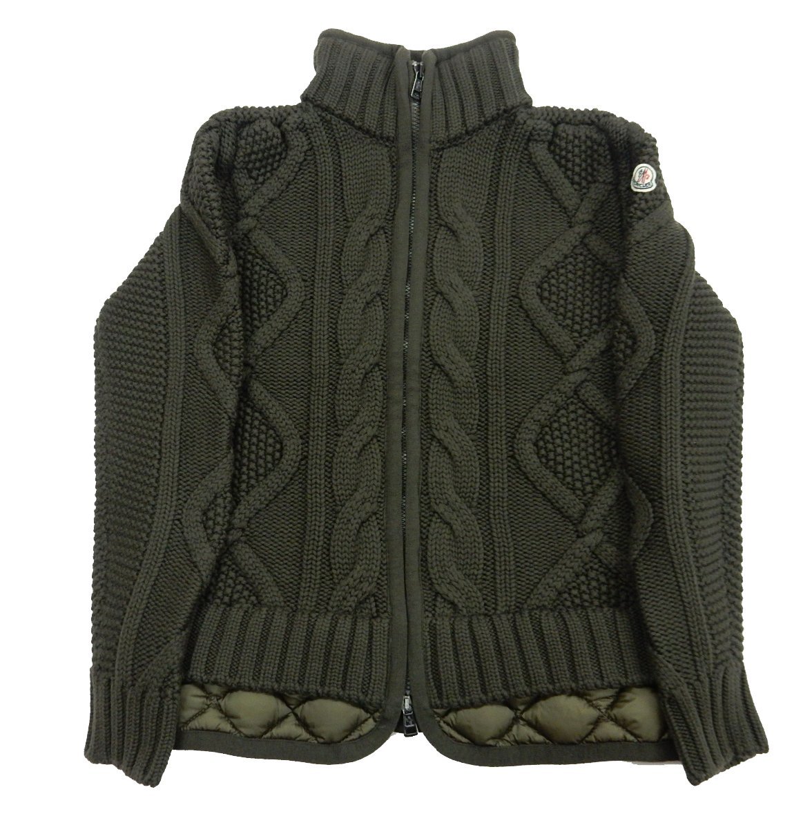 いておりま 【美品】MONCLER モンクレール ロゴワッペン MAGLIONE