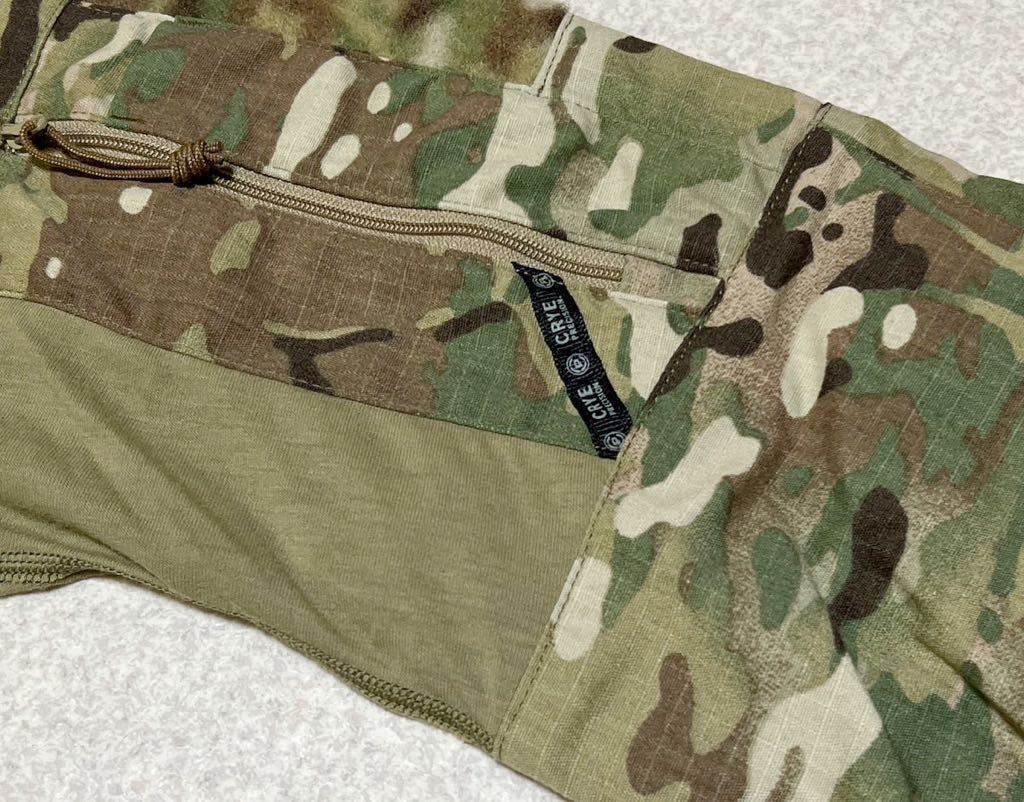 沖縄　米軍実物 マルチカム CRYE PRECISION　 G4 コンバットシャツ　M-R COMBAT MULTICAM タクティカル - 3