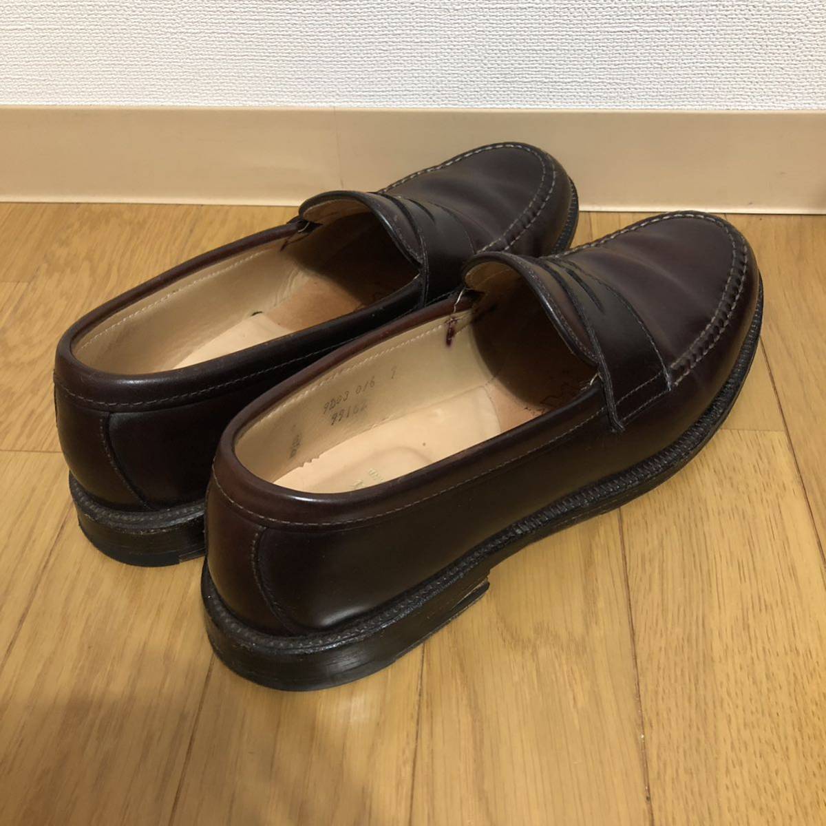 ALDEN 99162 コードバン #8 ローファー 9Dシューツリー付き