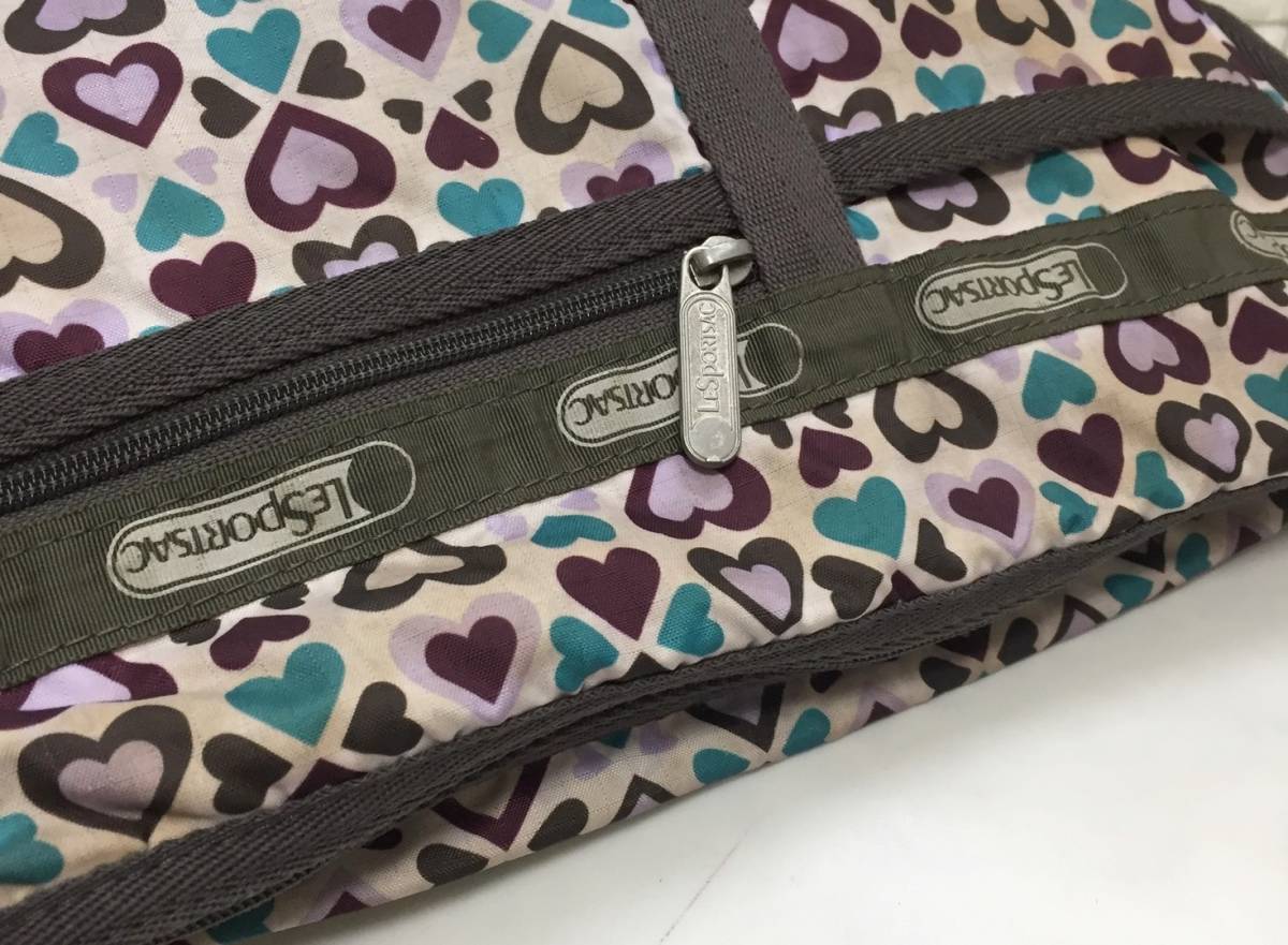 no12570 LeSportsac レスポートサック ナイロン 斜め掛け ショルダー バッグ_画像6