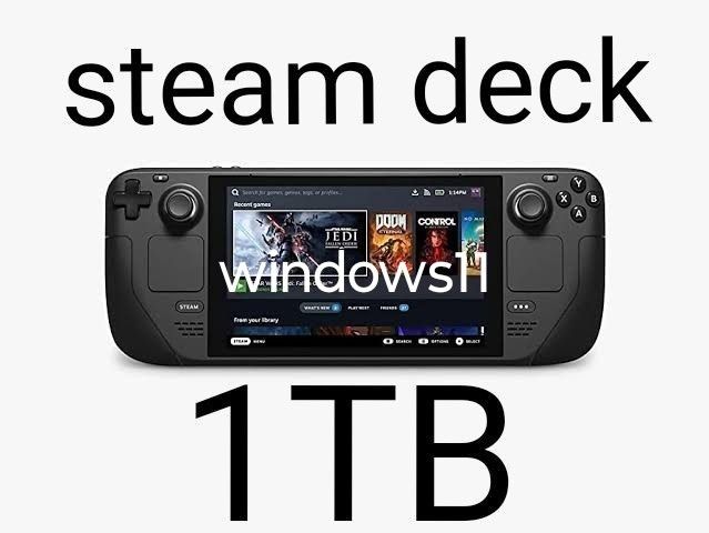 SteamDeck Sn740 1TB 最上位モデル デュアルブート対応-