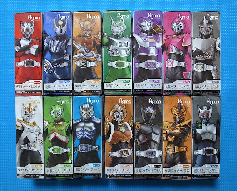 全日本送料無料 figma 仮面ライダードラゴンナイト 14個セット