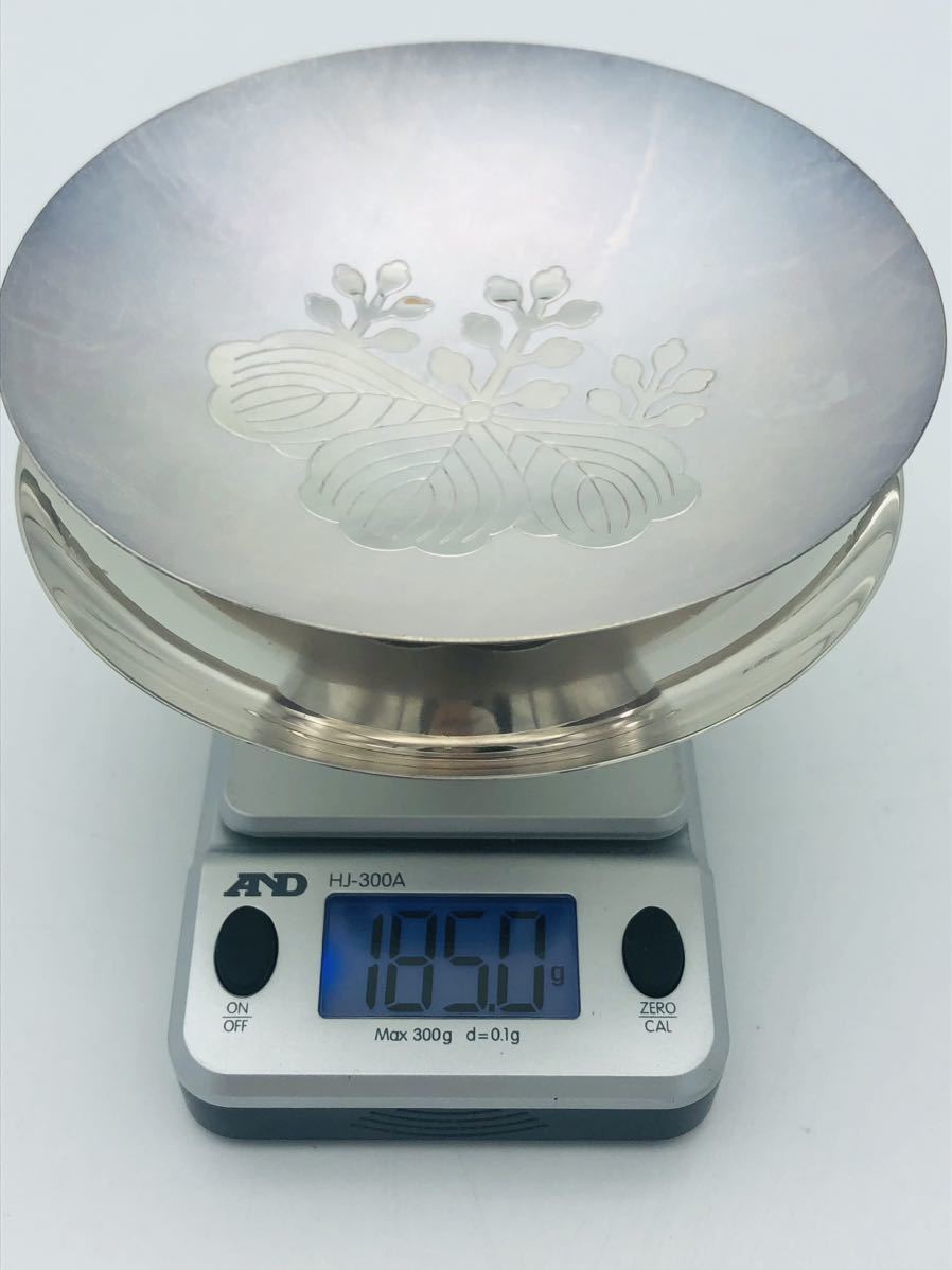 銀杯 純銀 SILVER 総重量 335.7g 5点セット 勤続記念 箱無し　中古品_画像7