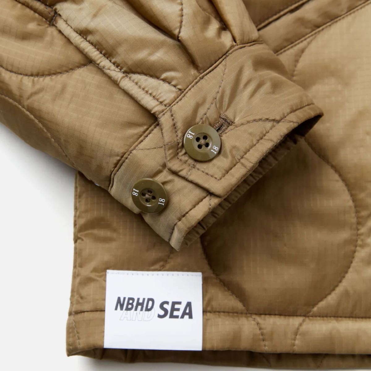 【早い者勝ち】NH X WIND AND SEA . SOUVENIR JACKET オリーブ　新品未使用　サイズＬ　即完　激レア