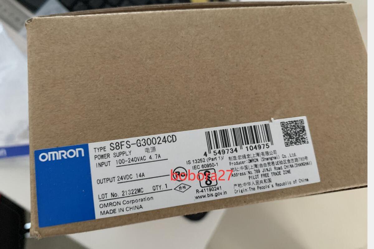 新品☆OMRON オムロン スイッチング電源 S8FS-G30024CD【保証付き