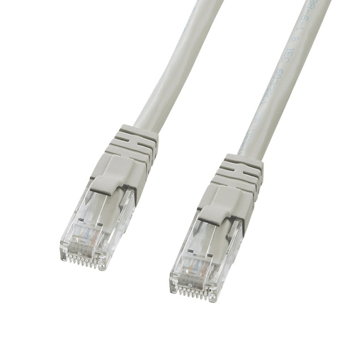 カテゴリ6UTPクロスケーブル 30m ライトグレー ギガビットイーサネット完全対応 LANケーブル サンワサプライ KB-T6L-30CK 新品 送料無料