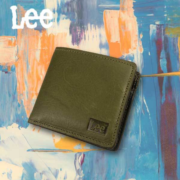 [Lee]　リー　二つ折り財布/グリーン　　320-1792