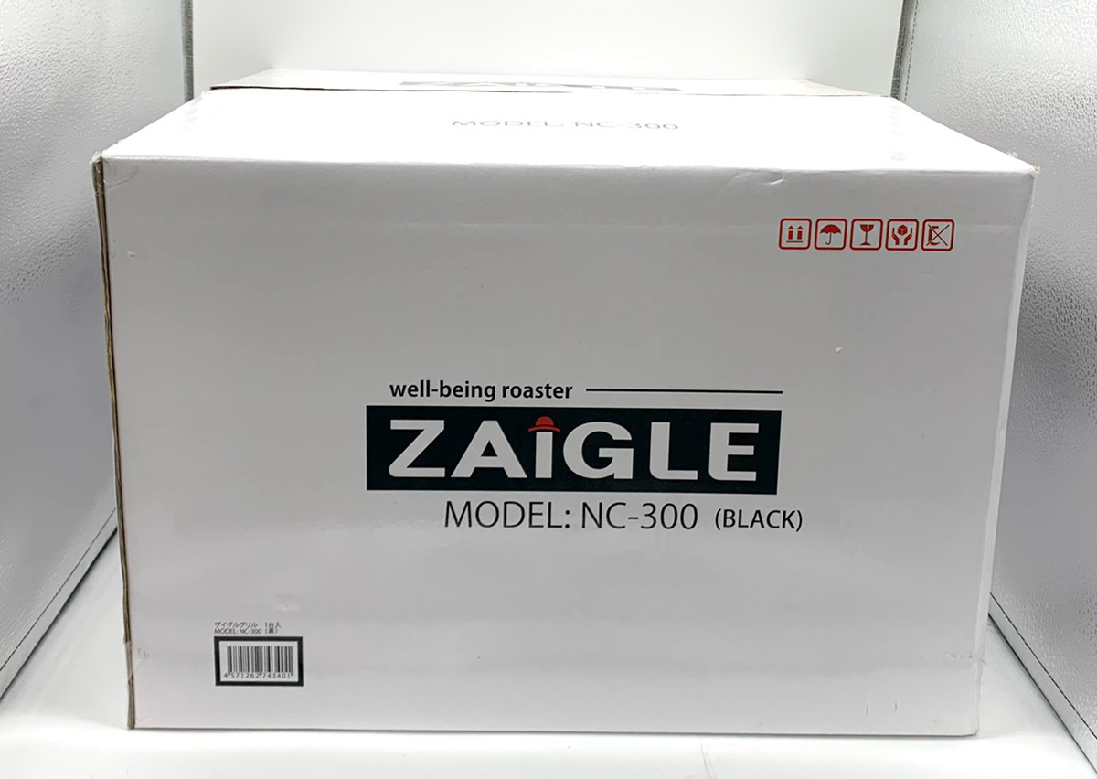 送料無料 ■ ZAIGLE ザイグルグリル NC-300 BK ブラック ホットプレート ■ 未使用 希少