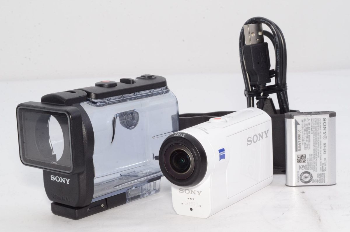ソニー ウエアラブルカメラ アクションカム 空間光学ブレ補正搭載モデル(HDR-AS300) #2303084A 
