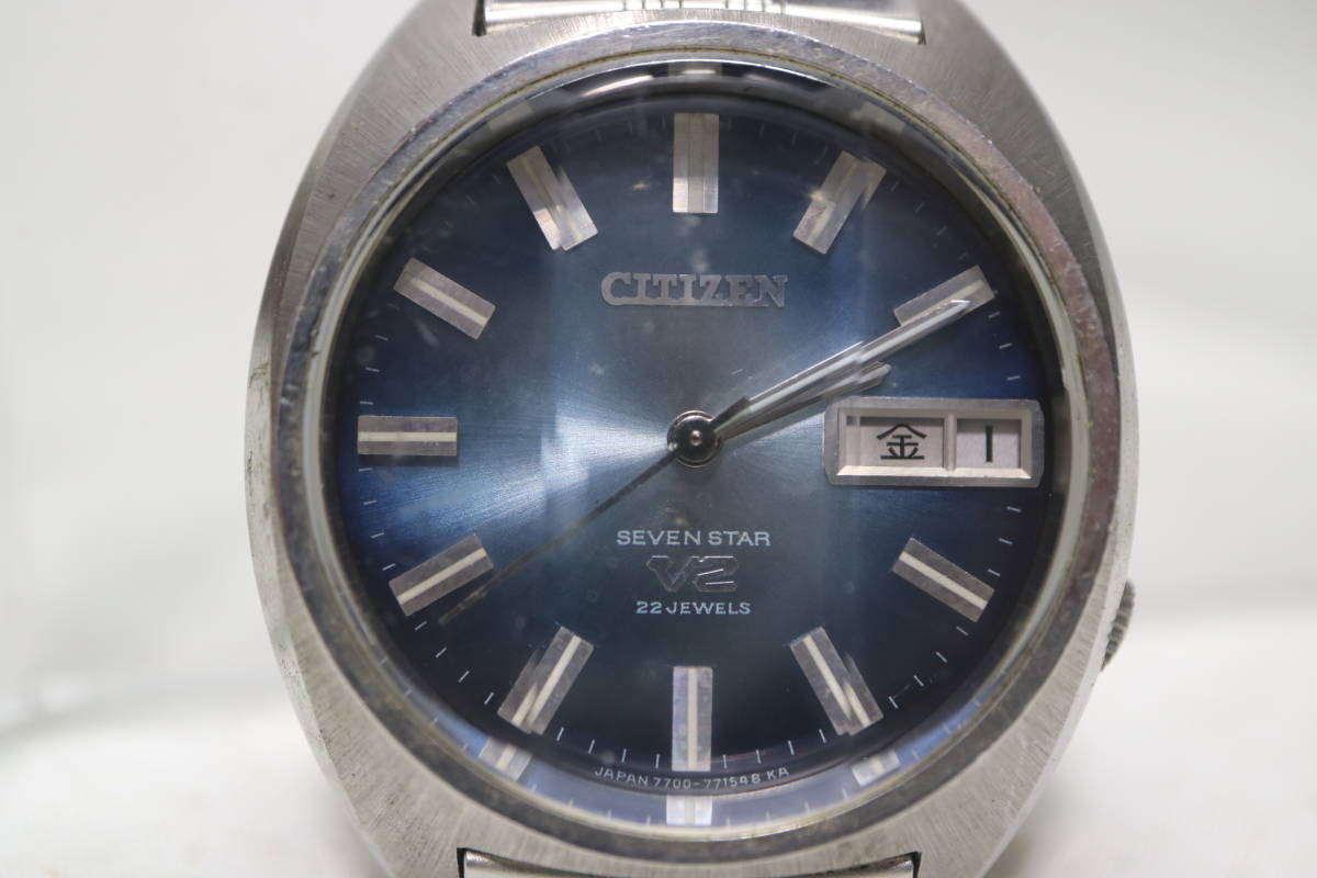 再再再..販 ビンテージ CITIZEN V2 automatic 稼働品 - 通販 - vitagel