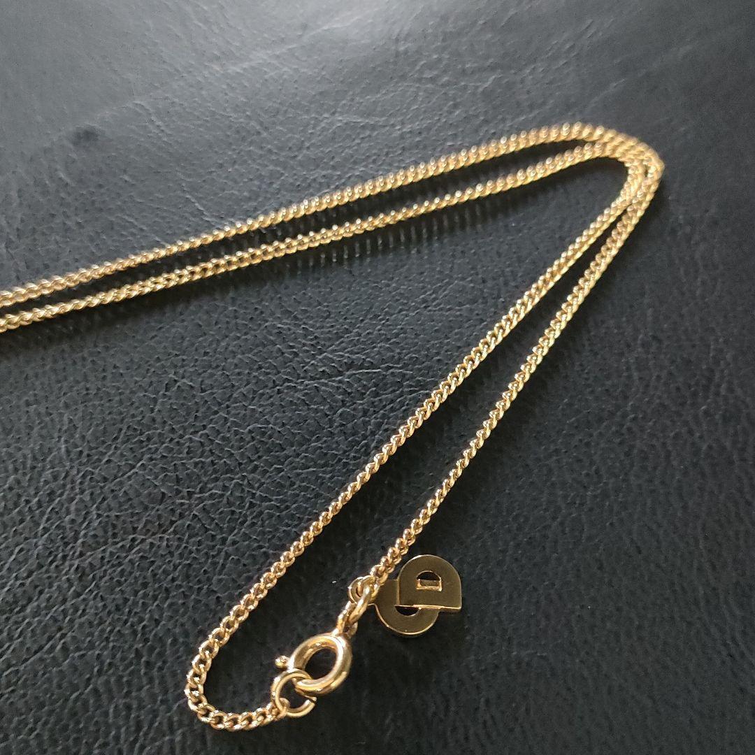 【極美品】Dior　ディオール　ネックレス　ゴールド　CDロゴ　ヘキサゴン　六角形