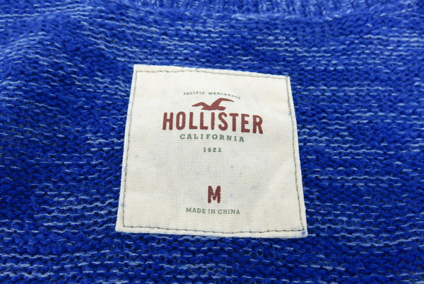  Hollister ... long cardigan (M) embroidery entering 