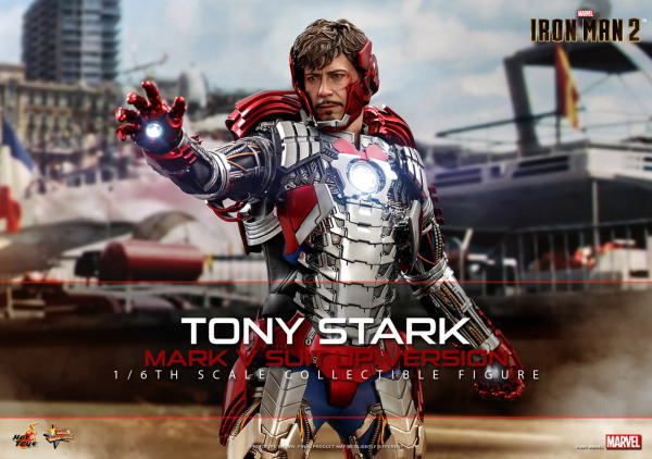 マーベル トニースタ-ク・マーク5・スーツアップ版☆ホットトイズ