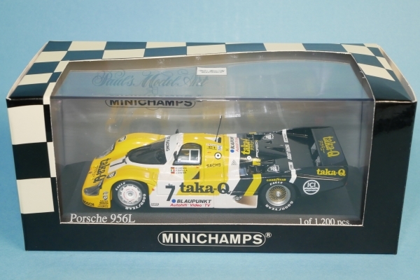 PMAミニチャンプス 1/43 タカQ ヨースト ポルシェ 956L #7 LM1986 限定1200