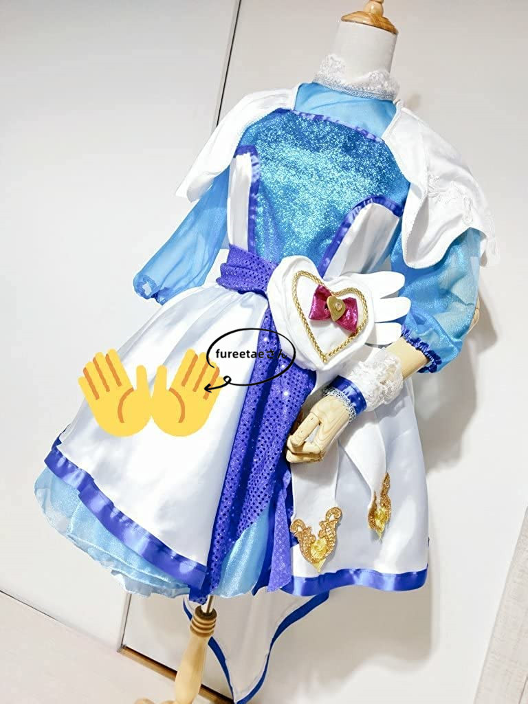 2023美品！ 「Hugっとプリキュア！」キュアアンジュコスプレ衣装 セット 仮装 変装 道具/靴/ウィッグ 別売りcosplay