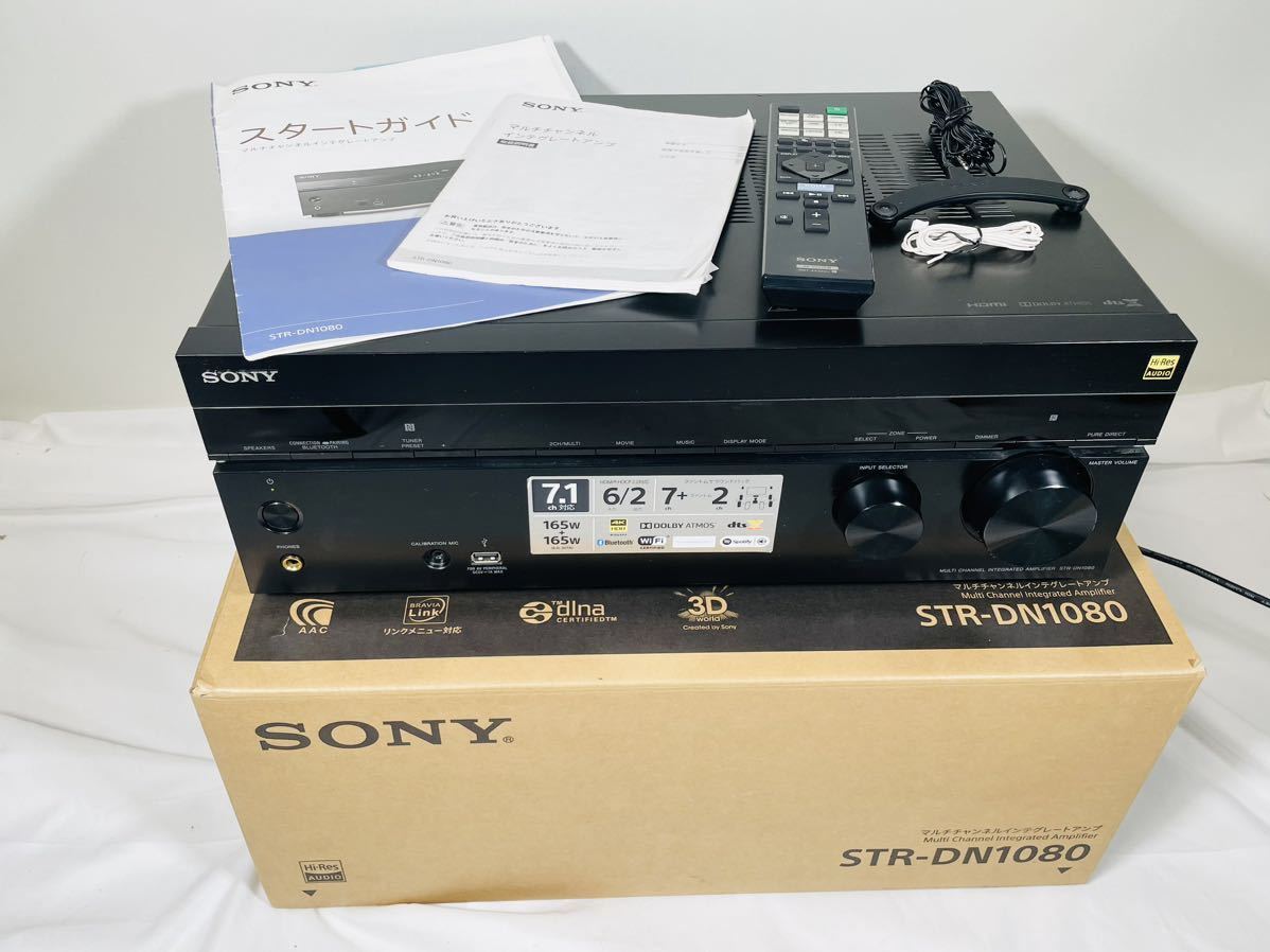 美品】SONY ソニー STR-DN1080 マルチチャンネルインテグレートアンプ