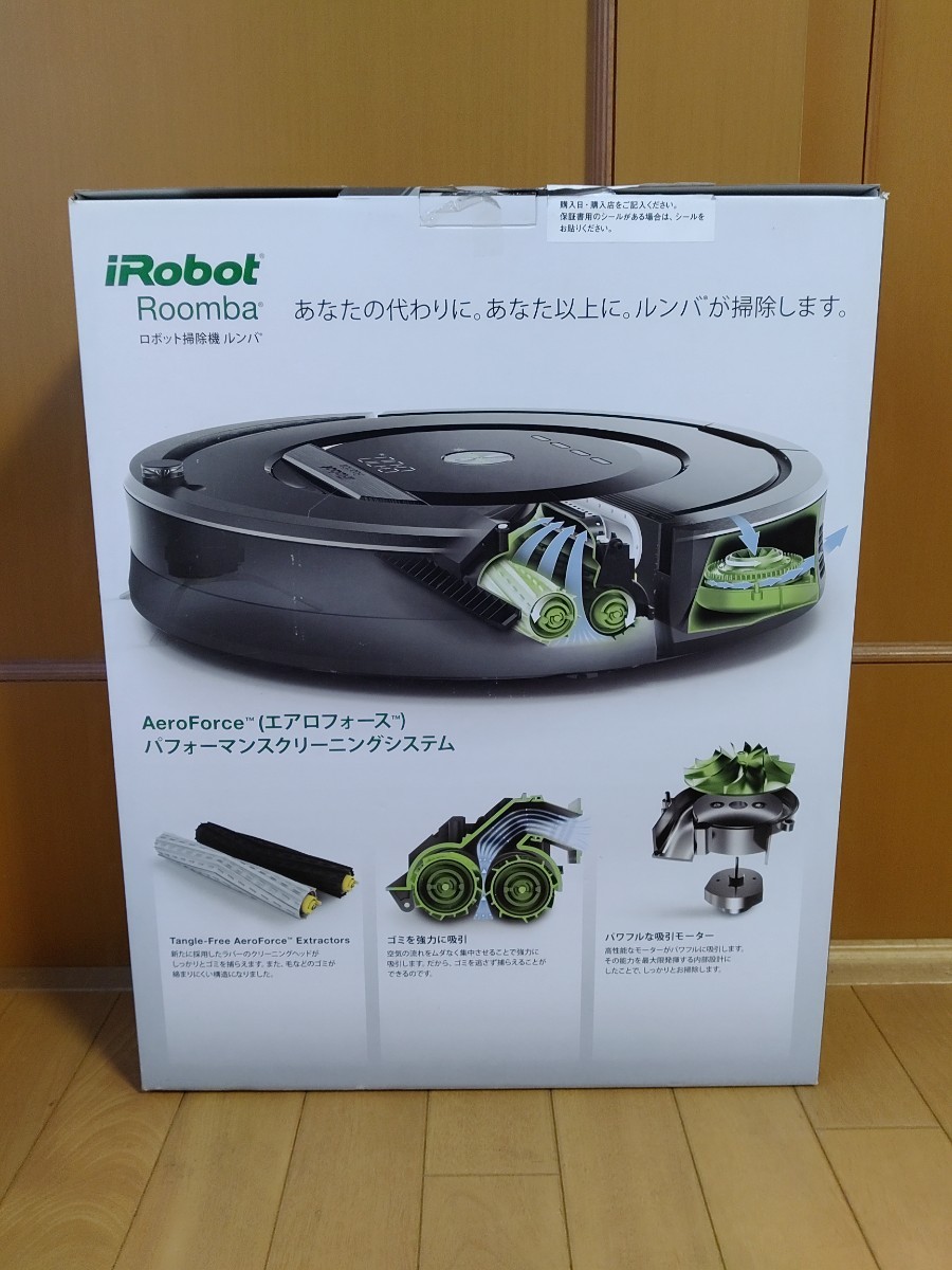 【程度良好/バッテリー◎/付属品完備・送料無料】iRobot/アイロボット ロボット掃除機 ルンバ870