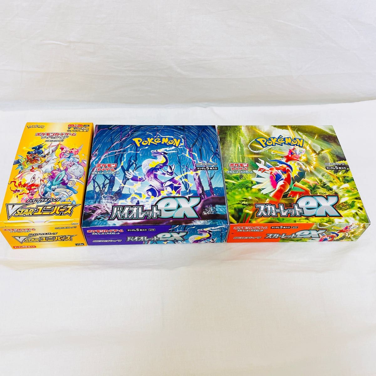 ポケモンカード バイオレットex スカーレットex vstar ユニバース box