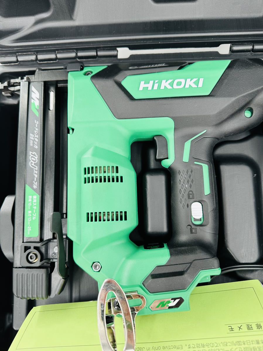 未使用品 HiKOKI ハイコーキ 36V マルチボルト コードレスタッカ