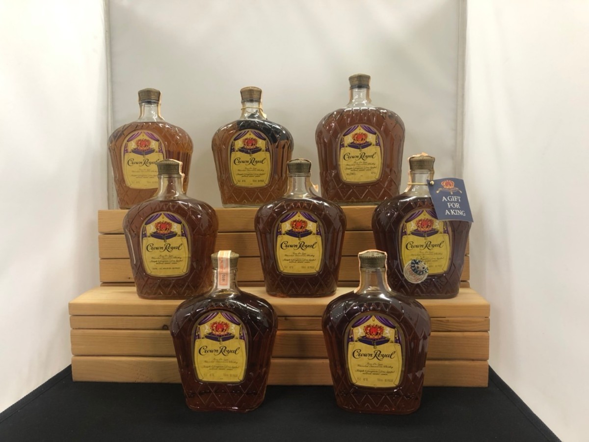 クラウンロイヤル8本セット 750ml 1140ml クラウンローヤル クラウンロイヤル8本セット 750ml 1140ml クラウンローヤル