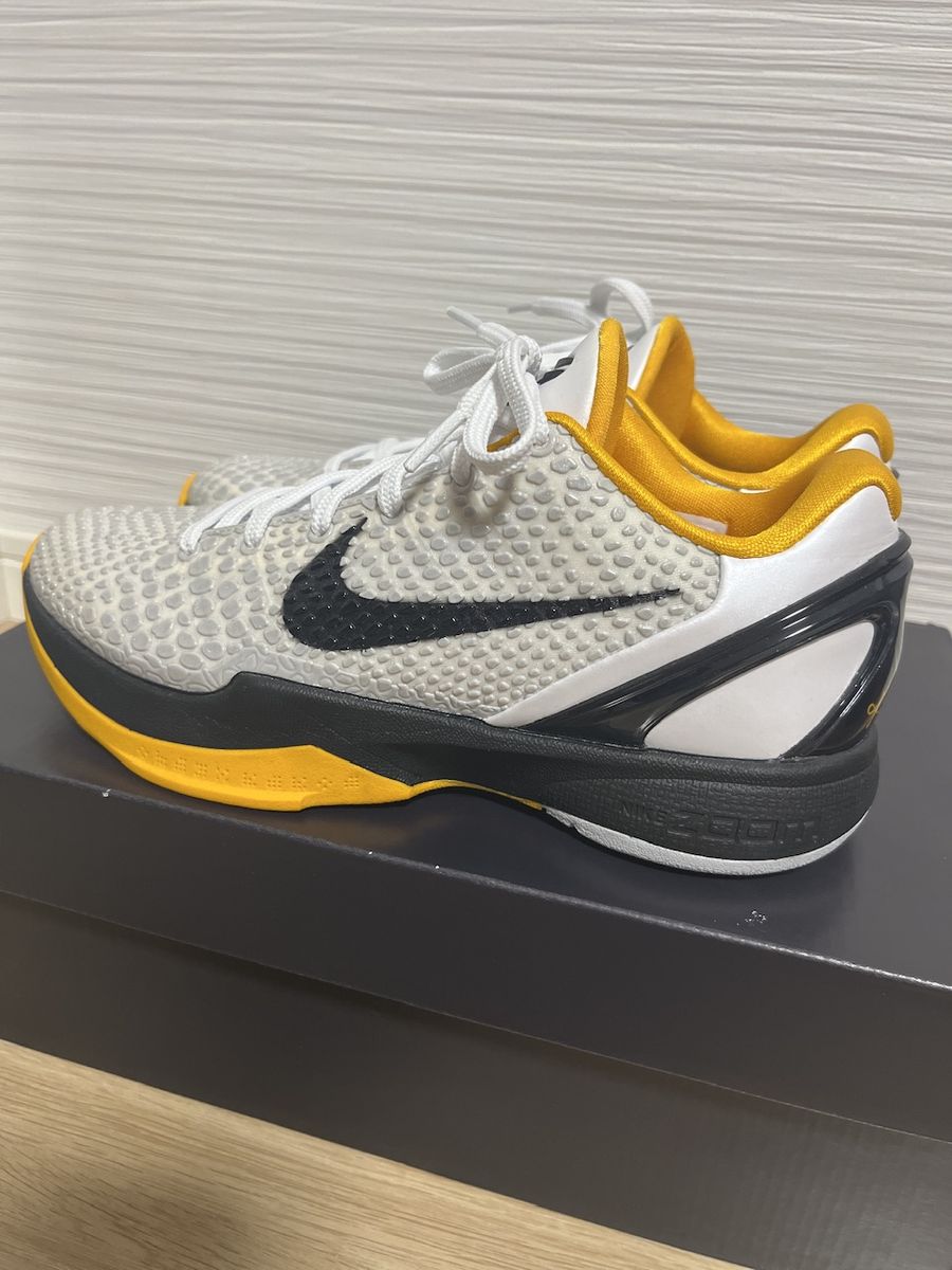 ゆったり柔らか コービー6 プロトロkobe 6 white del sol 24.5cm