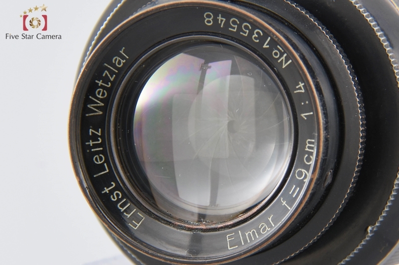 【中古】Leica ライカ Elmar 90mm f/4 ダルマ L39 ライカスクリューマウント 希少品_画像5