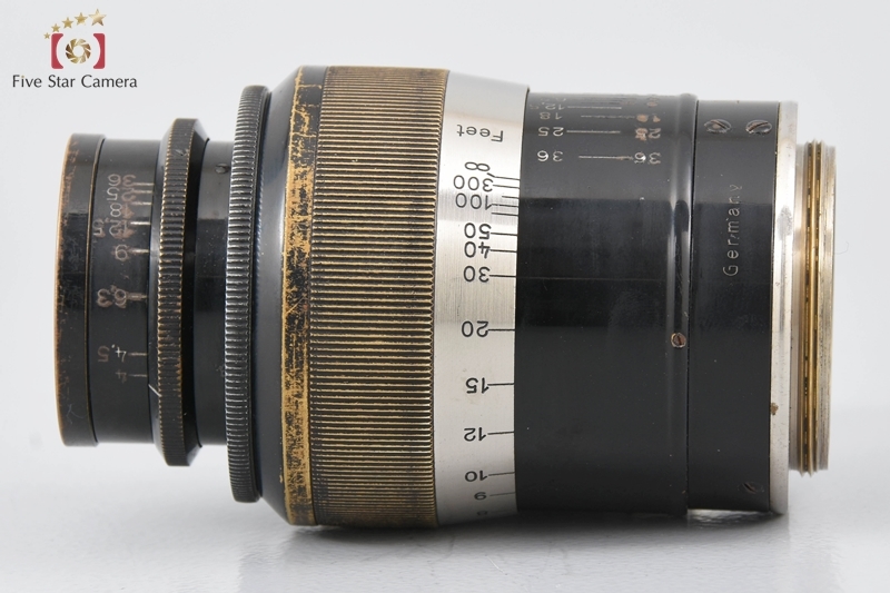 【中古】Leica ライカ Elmar 90mm f/4 ダルマ L39 ライカスクリューマウント 希少品_画像9