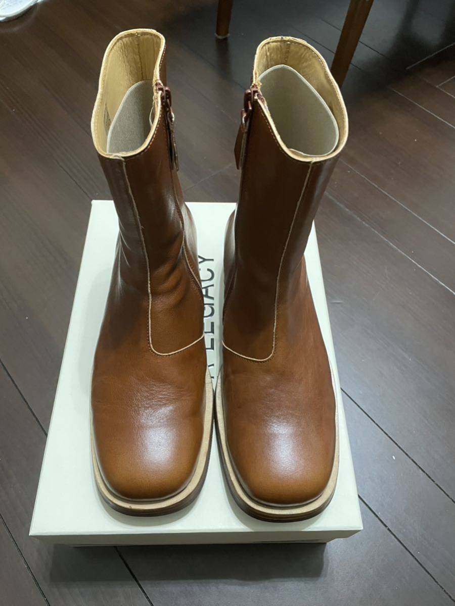 our legacy camion boots スクエアトゥ ブーツ-