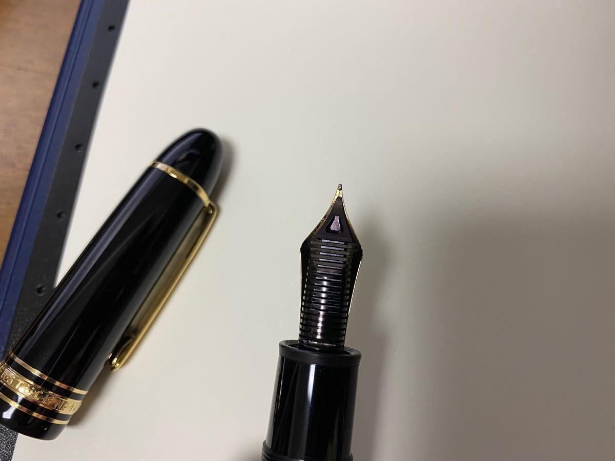 モンブラン マイスターシュテュック 149  EFニブ　MONTBLANC 万年筆 18C 調整済でインクフローと書き味ともに良好